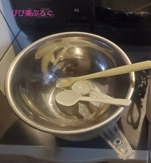 湯煎のボウル